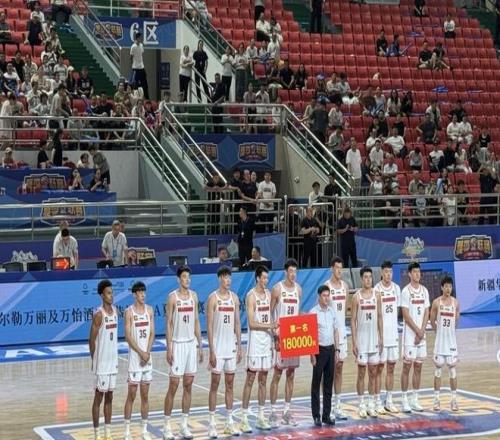 三战全胜！广东男篮砍获库尔勒站冠军收获18万奖金