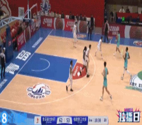 突然开了！杨瀚森第三节三分钟3中3两记扣篮&大帽打停福建