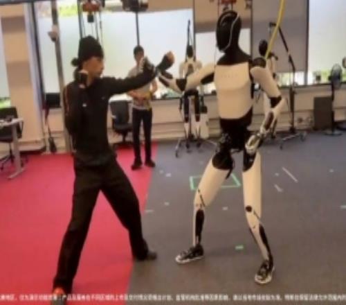 高手过招！特斯拉官方发布人形机器人学习中国功夫视频