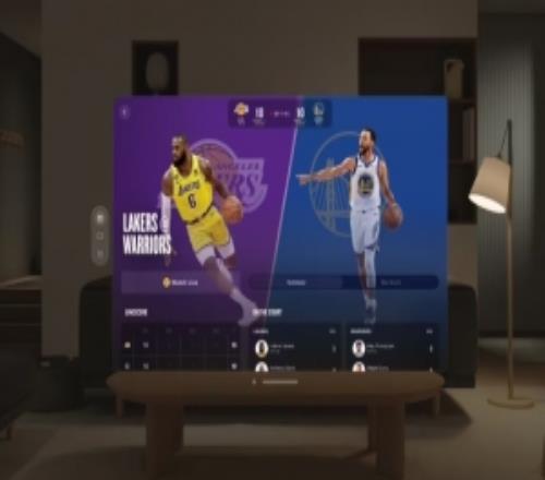 沉浸式观赛：苹果AppleVisionPro头显将上线NBA湖人队现场比赛