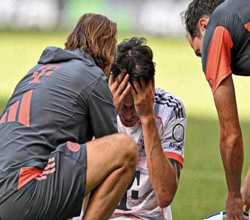 埃贝尔谈金玟哉伤情：目前还没有确诊结果，我们只能等待