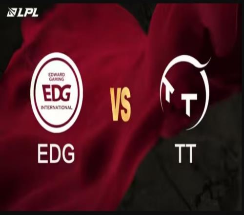 没睡醒吗TTZdz格温+Xiaohao赵信双圈横行峡谷EDG赢下首局