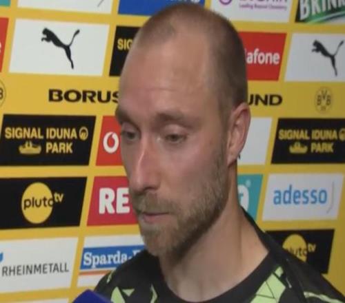 上演德甲首秀，埃里克森：能上场比赛对我意义重大