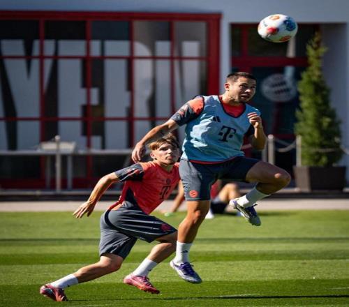 好消息，拜仁后卫格雷罗伤愈已参加对阵霍芬海姆赛前最后一练