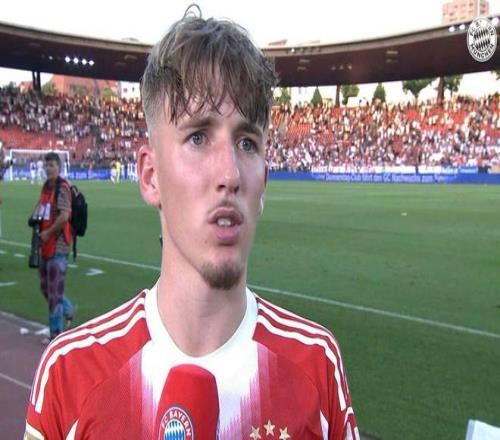 拜仁17岁小将卡尔：很高兴取得进球，希望能在德甲出场