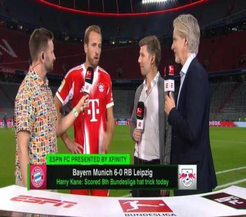 凯恩：我儿子今天会很高兴，他还没有一个新款的比赛用球