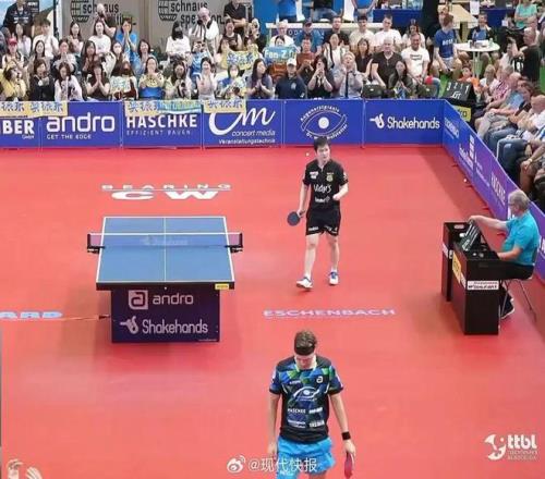 樊振东德甲首次赢球