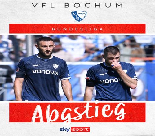 双双降级！波鸿&基尔本轮德甲告负，提前一轮降入德乙