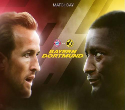 德国国家德比交锋战绩：拜仁连续3次不胜，但此前曾11场不败