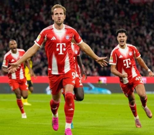 获胜实至名归！拜仁射正71远远超出多特，控球率达六成