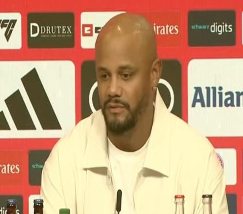 孔帕尼：博阿滕实习不是大问题凯恩现在处于非常好的状态