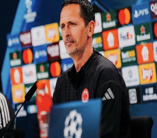 法兰克福主帅：利物浦无疑是顶级球队，明天我们将更换守门员