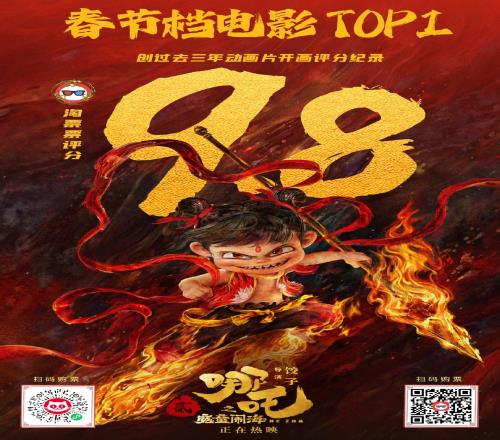 几乎无差评！《哪吒2》口碑爆表成春节档首部破10亿电影