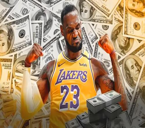 足球篮球LOL三大项目现阶段GOAT年薪对比：faker赚的没詹姆斯零头多！