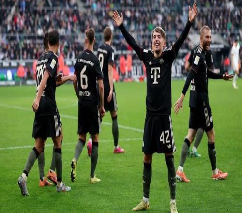 拜仁连续19场德甲主场进球2+，上一次没做到正是对阵勒沃库森