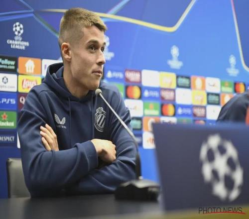 布鲁日标王谈欧冠首秀：从小就是米兰球迷，参加欧冠美梦成真