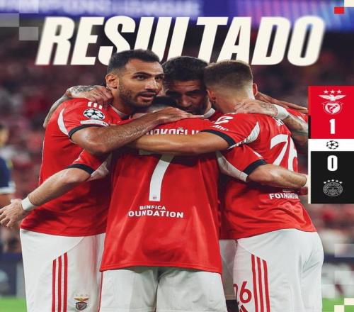 穆帅真尽力了！本菲卡赛季至今双杀法甲尼斯+夺葡超杯，7战全零封