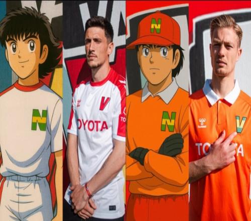 队报：法国球队瓦朗谢纳以足球小将为灵感设计球衣，致敬日本文化