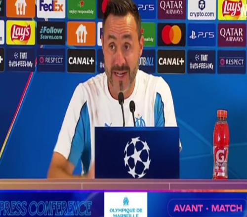 德泽尔比：马赛可以在欧冠中立足，我们近期的表现相当出色