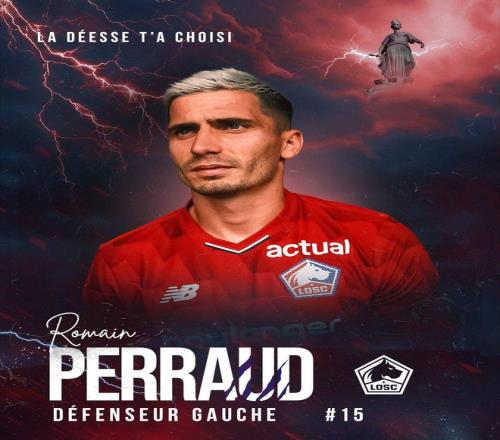 官方：里尔签下皇家贝蒂斯后卫佩劳德，双方签约至2028年