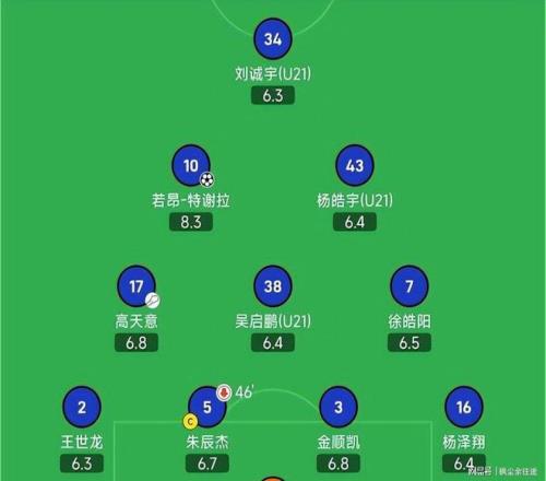 上海申花亚冠首战失利，特谢拉进球，鲍亚雄替代理发门将