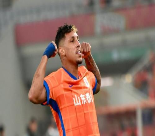 【中超】克雷桑梅开二度破球荒泰山3比2西海岸