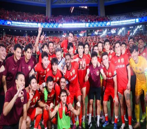 意外登顶中超积分榜后，海港主场再战天津津门虎，球迷点赞“要赢”好口彩！