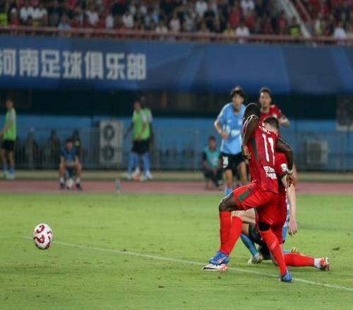 中超战报河南酒祖杜康40大胜大连英博