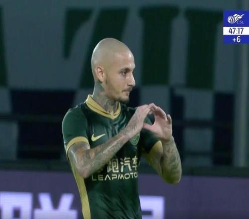 2场打进3球，浙江外援米特里策当选中超7月最佳球员