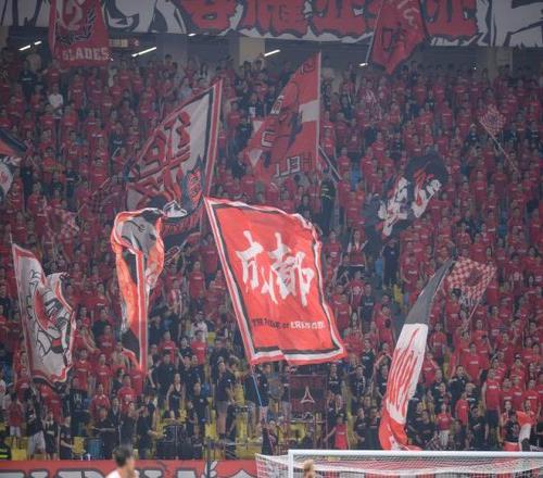 人气不俗！今晚41393名观众现场观看成都蓉城vs上海海港