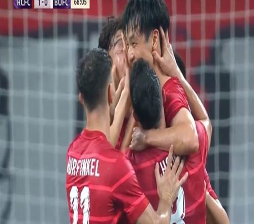 四川足球历史一刻！蓉城亚冠队史首球，杨明洋建功，徐正源狂喜