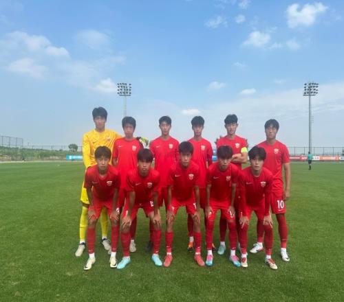 中青赛第3轮：上海海港U19队2比0青岛红狮U19队赵心瑞传射建功