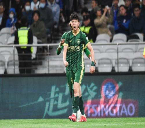 9场6球上限“比天高”18岁的王钰栋，已成为国足新生代领军人