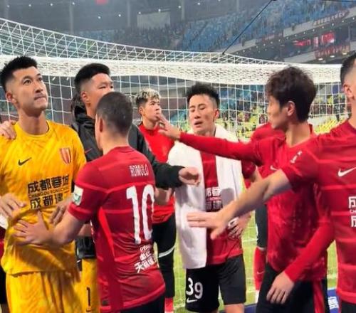 一位成都球迷赛后向全队喊话：我们球迷和谁有仇，你们就输谁