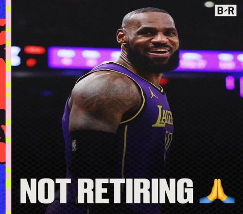 BR：詹姆斯不会从NBA退役，“决定二”只是广告