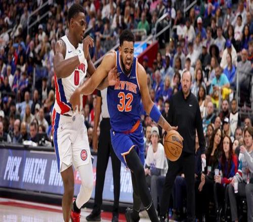 唐斯：活塞去年就是最难缠的对手之一今年只会更强