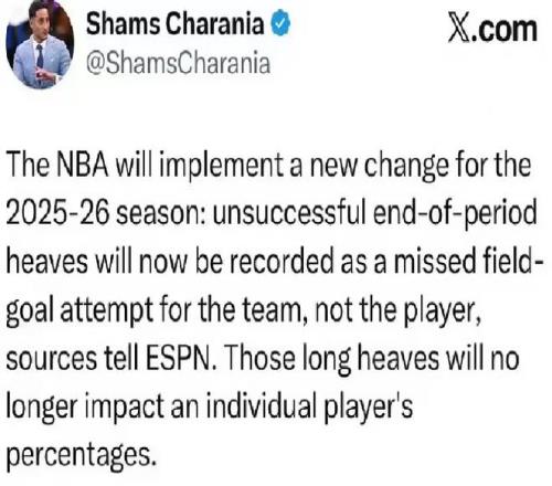 NBA推出新规！詹姆斯狂喜
