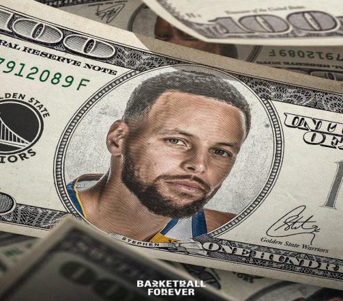 美媒统计：库里已经连续9个赛季都是NBA薪水最高的球员