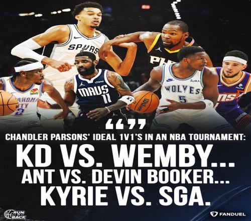 杜兰特确认将参加全明星一对一锦标赛，一场奖金100万