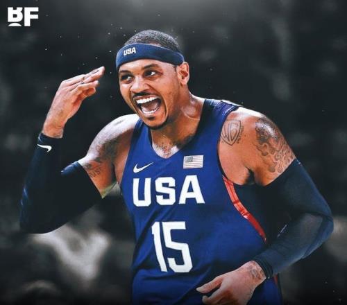 美记盘点在国际赛场表现如鱼得水的NBA球员：安东尼领衔