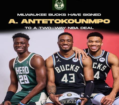 Shams：字母哥没有参与弟弟的签约，雄鹿只想尽全力留下他