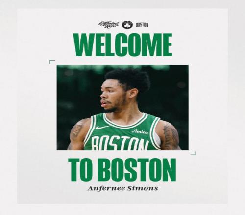 联盟高管：安芬尼西蒙斯将成为凯尔特人得分王，他擅长得分