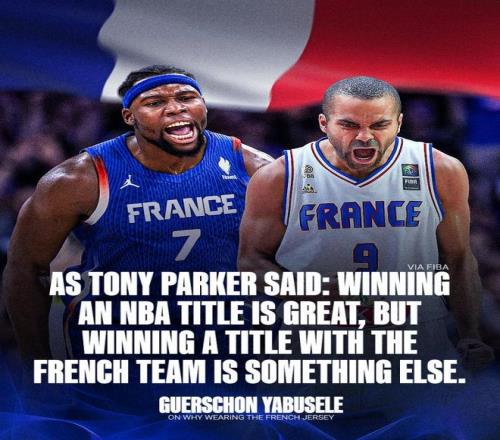 亚布塞莱：如帕克所说在NBA夺冠很棒但在法国夺冠是另一番意义