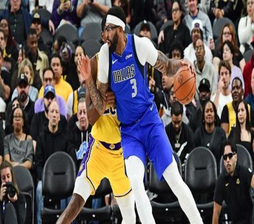 浓眉18+9文森特22分独行侠27分大胜湖人