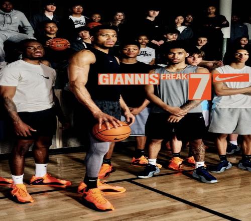 带小老弟一起飞！哈珀、贝利现身字母哥新鞋海报！