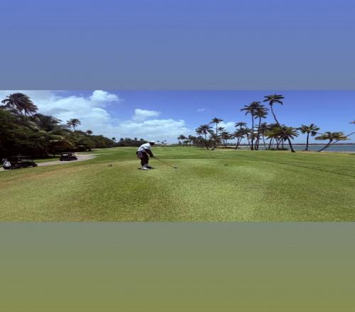 全新爱好詹姆斯更新IG晒出打高尔夫组图