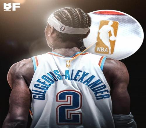 荣誉时刻！上赛季MVP&DPOY&最佳新秀球衣Logo换金标