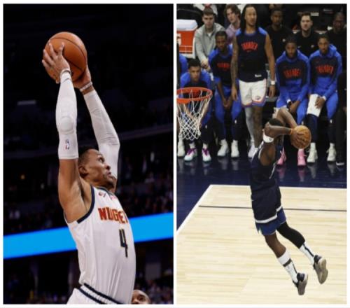 美媒发问：巅峰威少和爱德华兹谁的运动能力更强