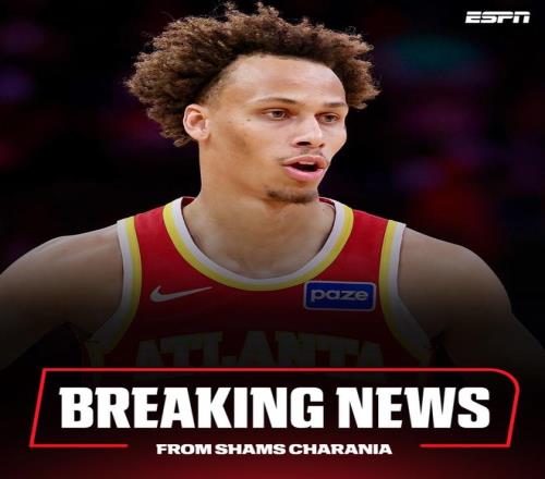 Shams：老鹰与丹尼尔斯达成续约协议，合同4年1亿美元