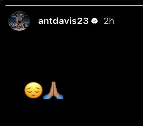 心情不好戴维斯更新IG仅晒出两个表情: 心情不好戴维斯更新IG仅晒出两个表情: